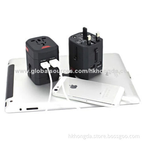 Universal Travel Charger with 5V 3.5A Output, UK/EU/USA/AUS Plugs